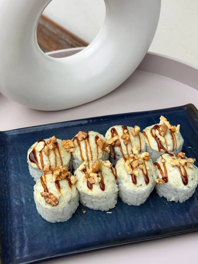 Запечений з сиром дор-блю