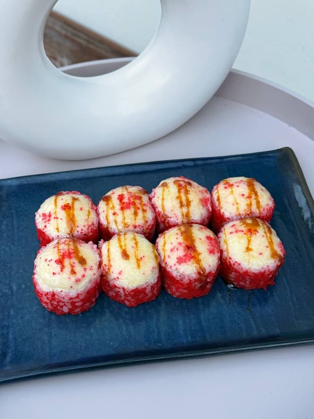 Запечений с тигровою креветкою